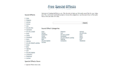 Desktop Screenshot of freespecialeffects.co.uk